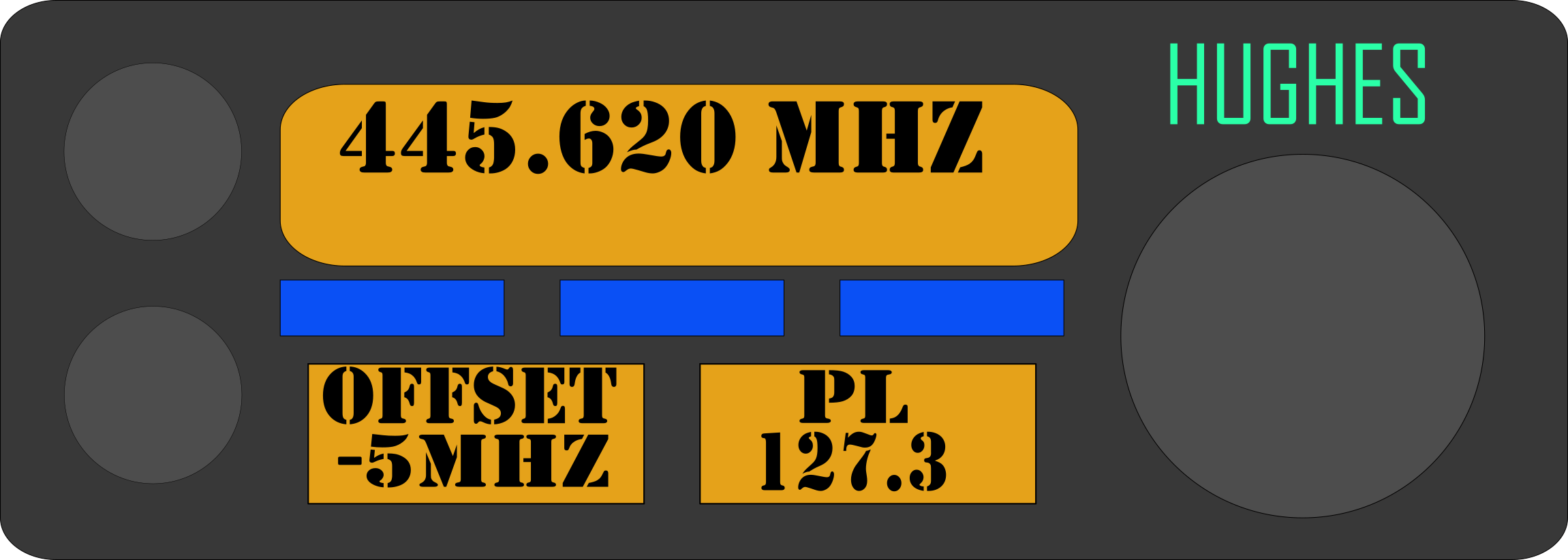 Hughes Amateur Radio Club Logo